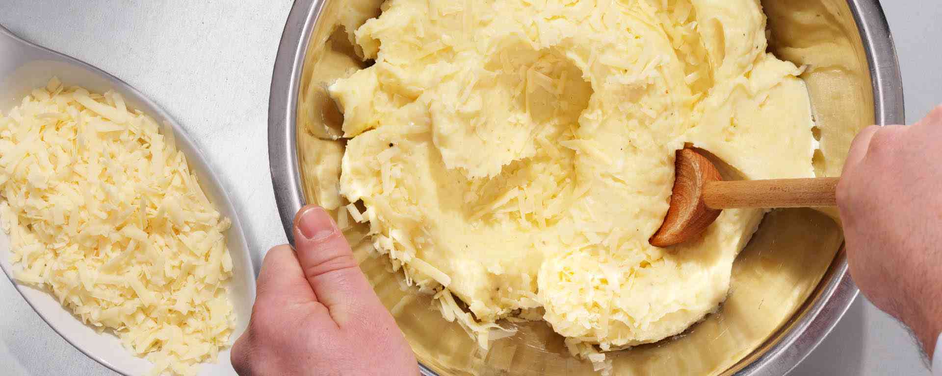 Photo for - Rustic Cheesy Mashed Potatoes