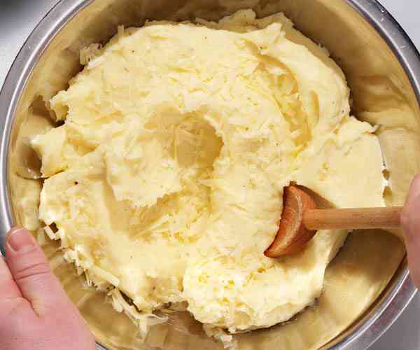 Photo of - Rustic Cheesy Mashed Potatoes