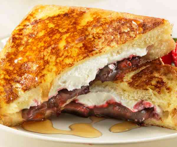 Photo of - French Toast Stuffed with Soft Goat Cheese