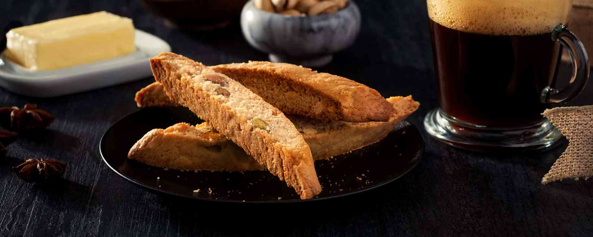 Photo of - Pistachio and Anise Biscotti