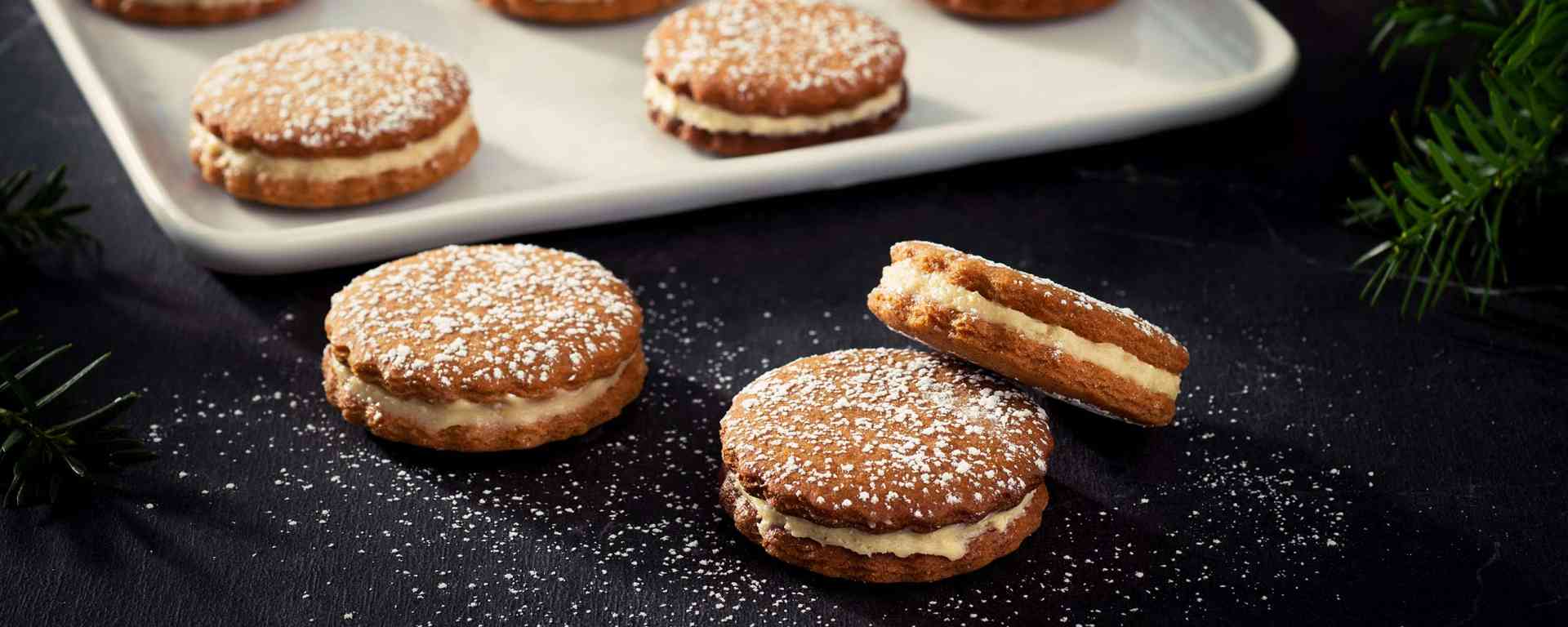 Photo of - Speculoos Sandwich Cookies