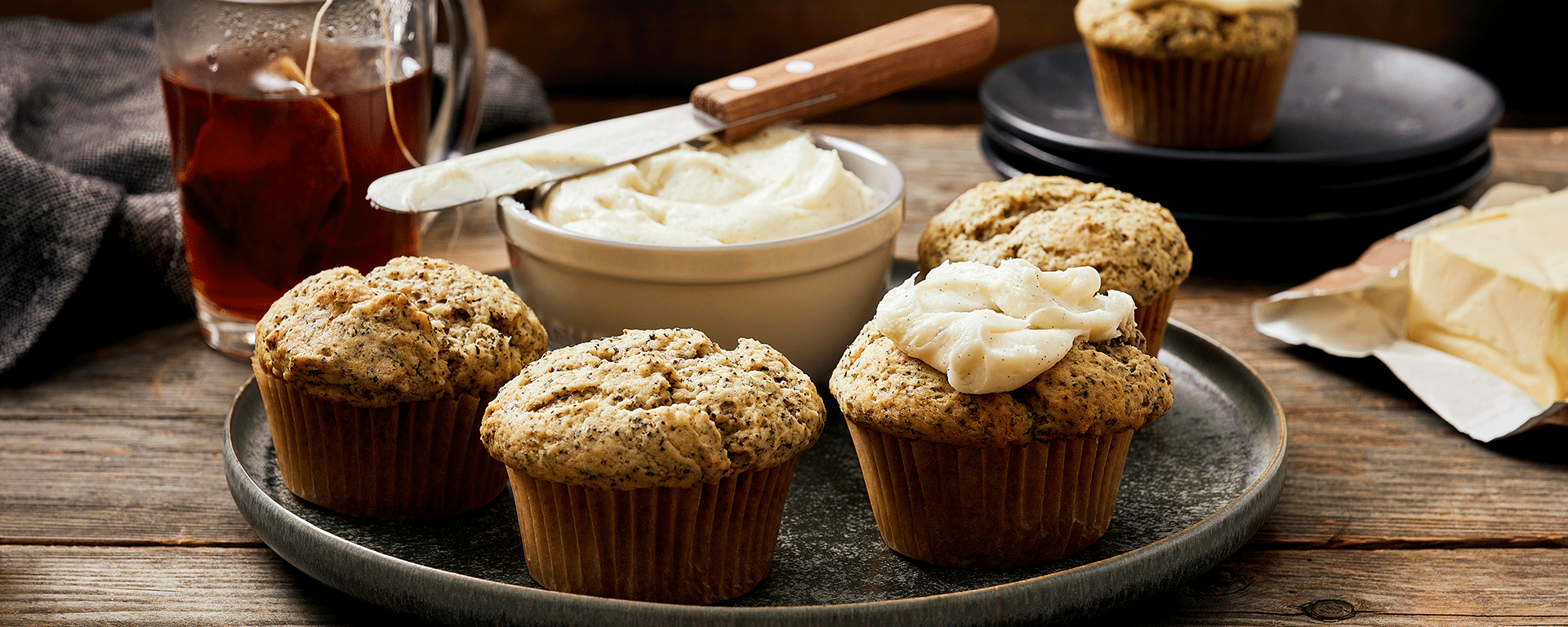 Photo of - Muffins au thé Earl Grey Latte