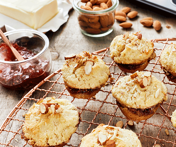 Photo of - Bakewell Tea Cakes