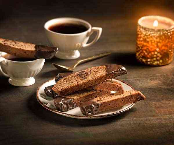 Photo of - Chocolate Coffee Biscotti