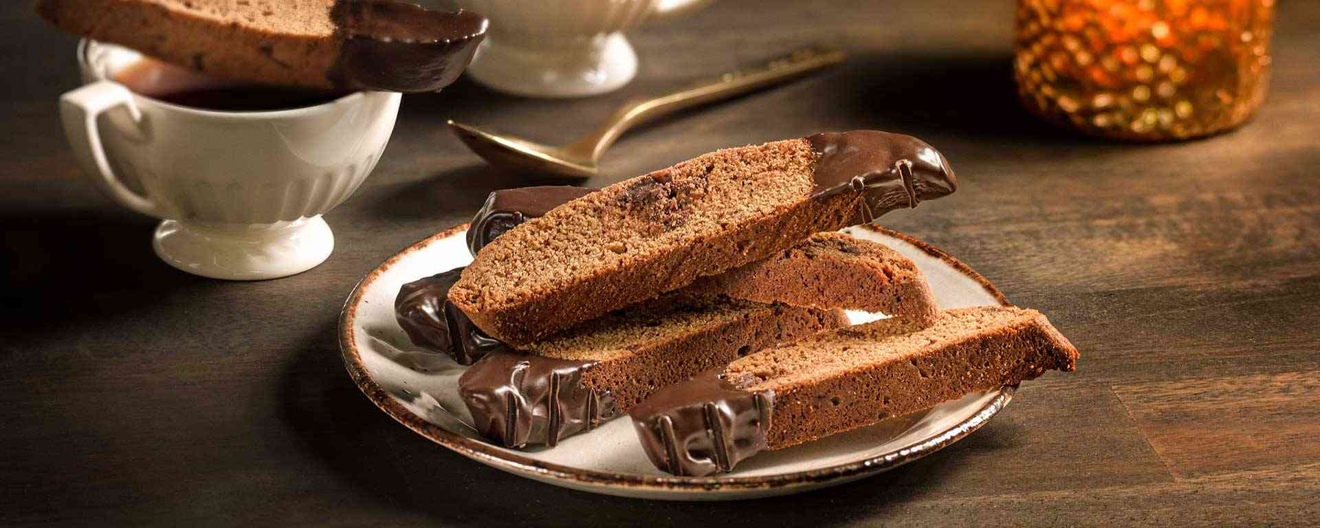 Photo of - Chocolate Coffee Biscotti