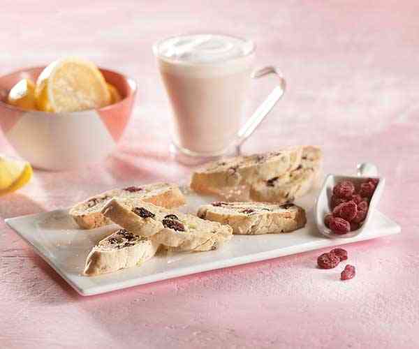 Photo of - Biscotti canneberge citron amande