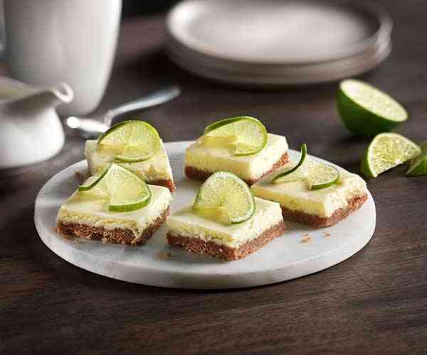 Photo of - Lime Cheesecake Squares