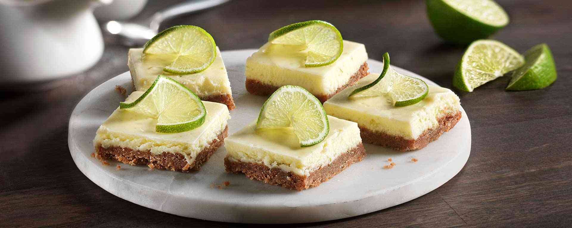 Photo of - Lime Cheesecake Squares