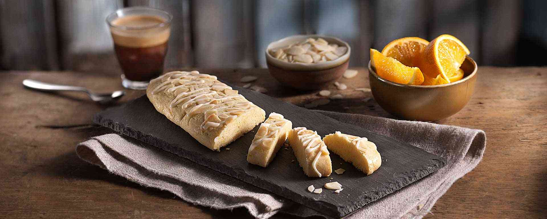 Photo of - Orange Almond Slices