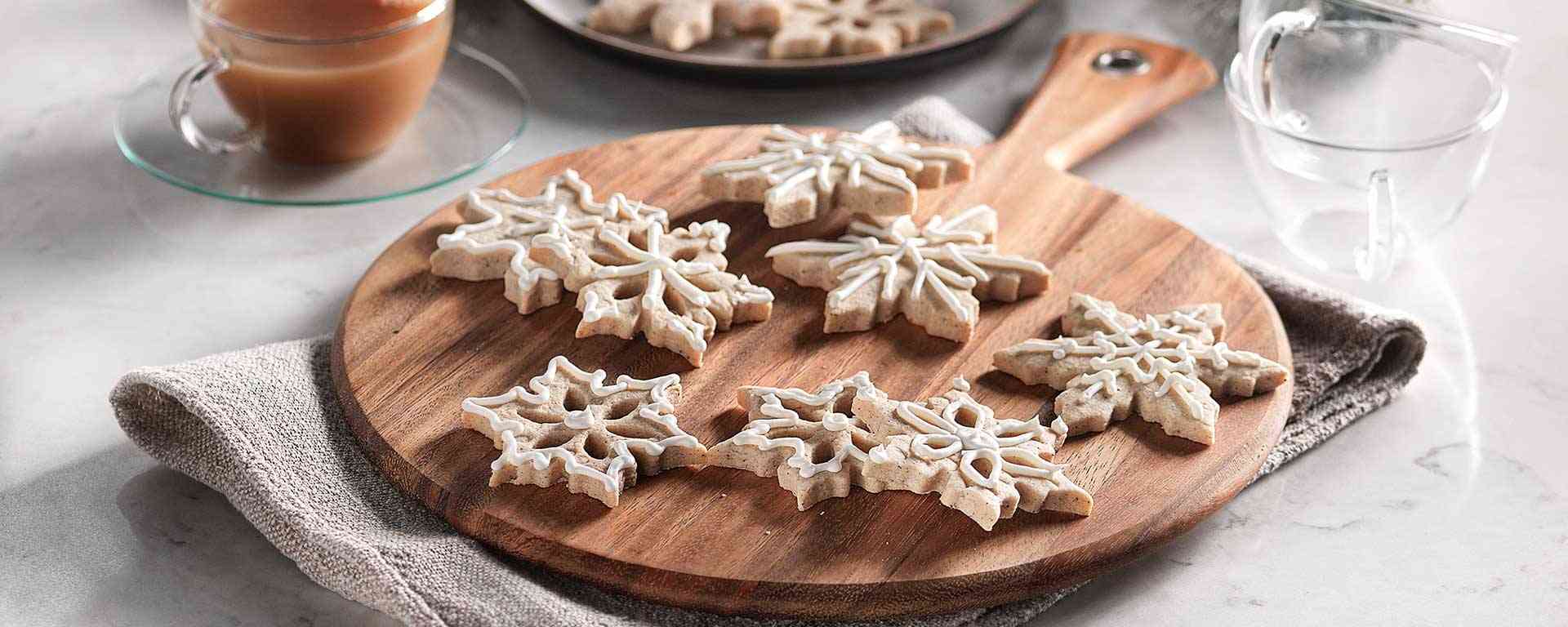 Photo of - Spiced Sugar Cookie Snowflakes