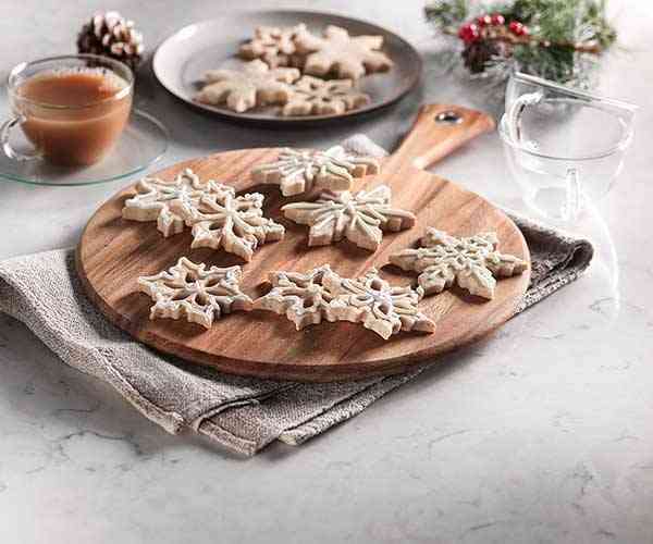 Photo of - Spiced Sugar Cookie Snowflakes