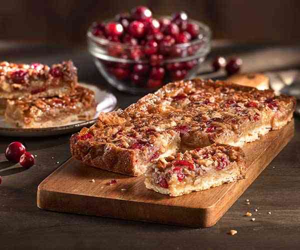 Photo of - White Chocolate Cranberry Pecan Bars