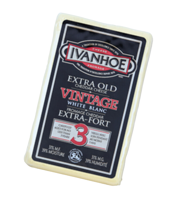 Photo of - IVANHOE - Fromage Cheddar Vintage Extra Fort 3 Ans