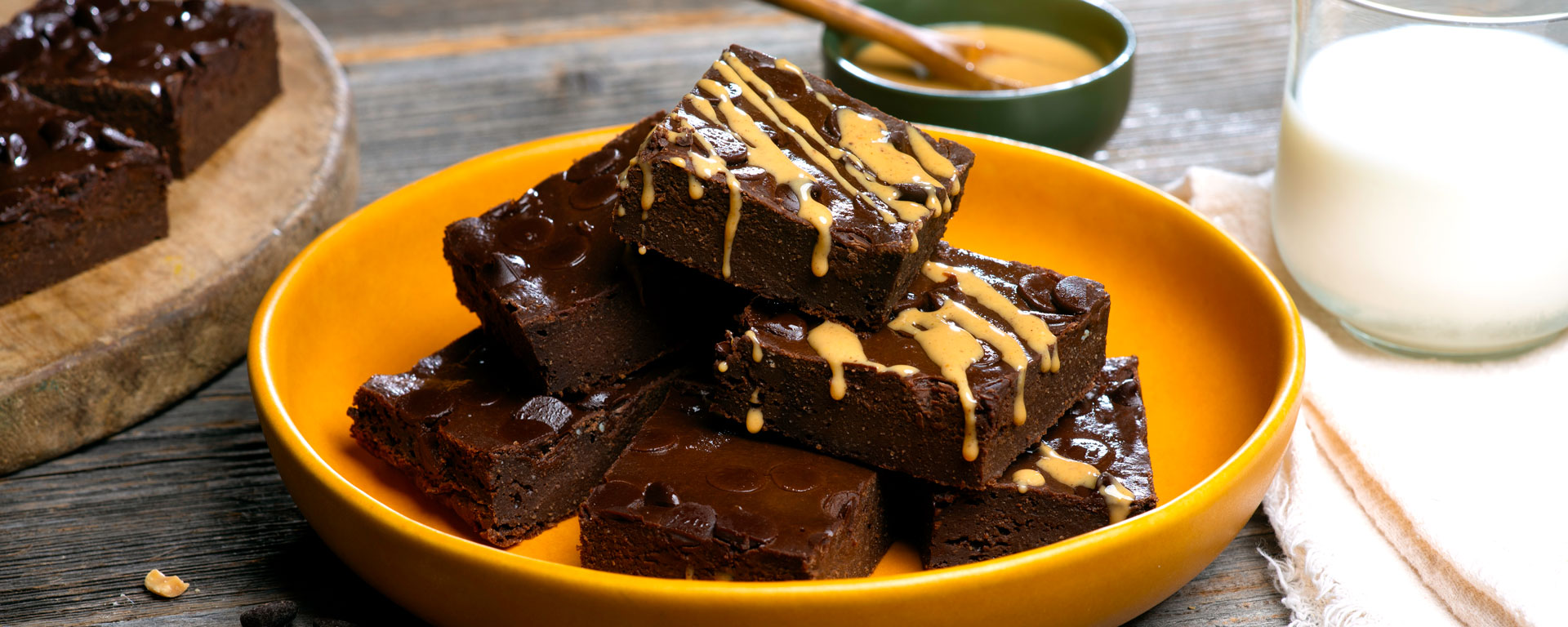 Photo of - Brownies ultraprotéinés au fromage cottage Nordica