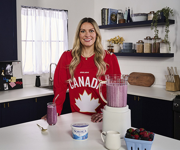 Photo for - Nordica & Natalie Spooner Team Up as MVPs; Most Valuable Player and Most Valuable Protein